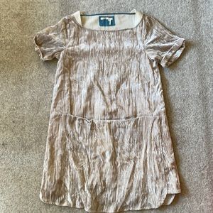 Anthropologie velvet dress